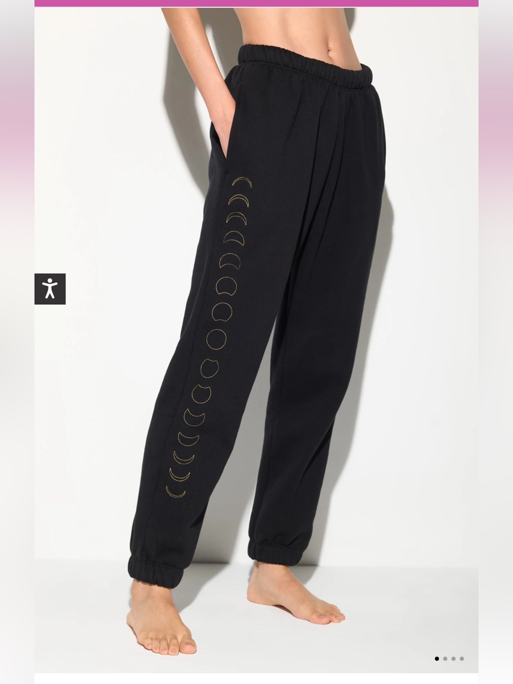 Spiritual Ganster This Moment Eden Sweatpant NWT